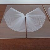 German Wing Object Sculpture in Acrylic Glass by Heinz Mack, 1980