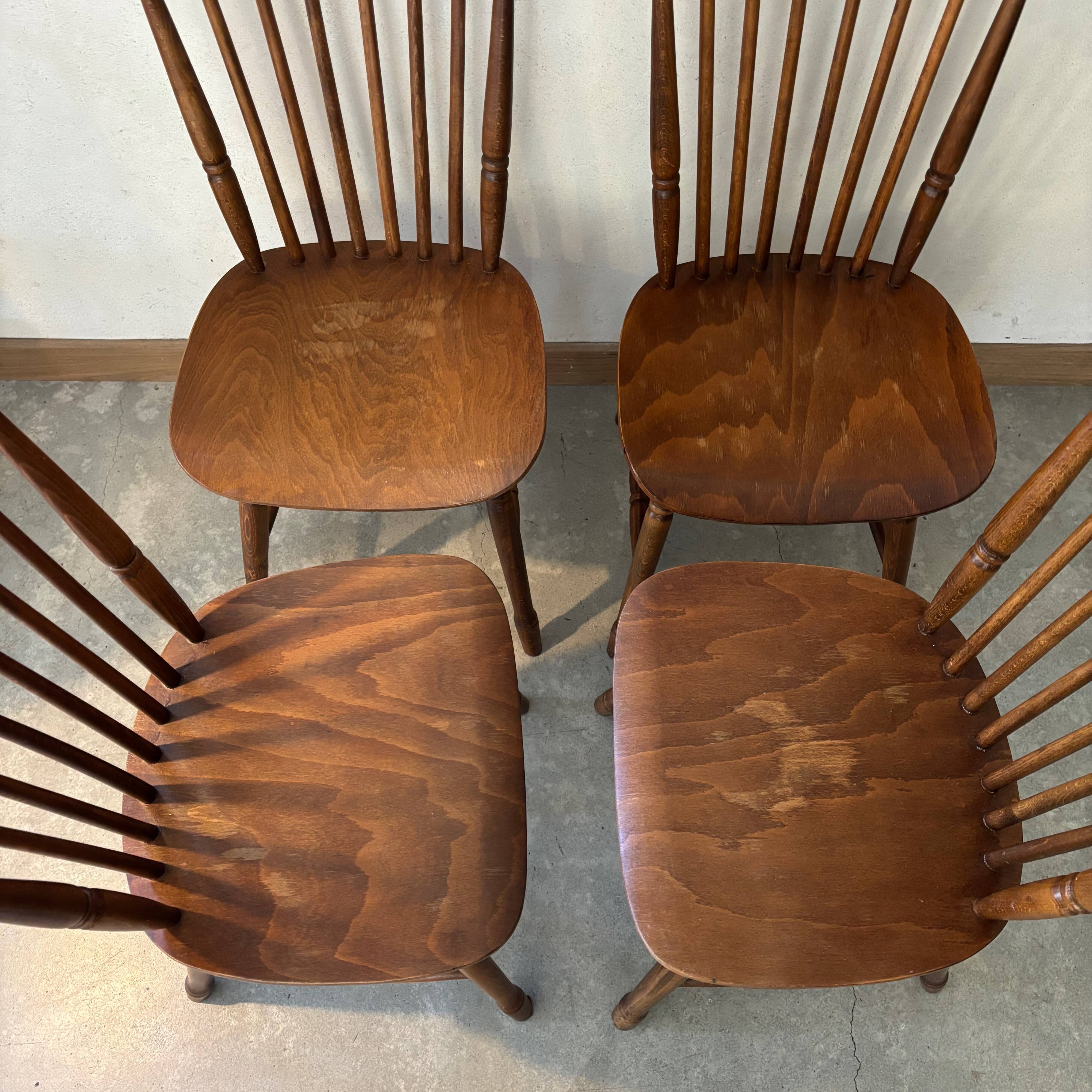 set of 4 bistro chairs
