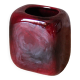 Ceramic vase "ox blood" by Max Idlas