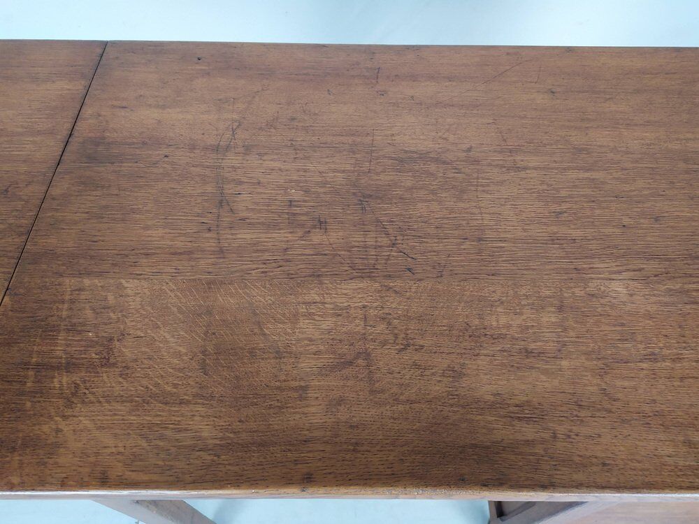 Oak industrial desk, 1930s