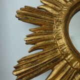 Mirror soleil golden wood 60/70