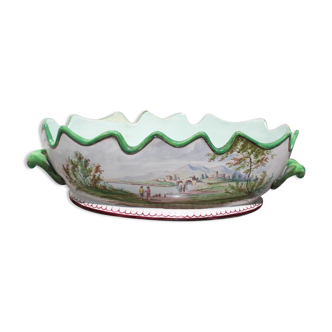 Vichy earthenware planter