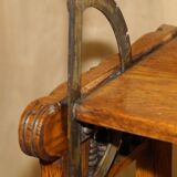 Transformable library table by Boeckh Brothers, circa 1910, restored.