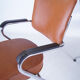 Chaises cognac cuir - set de 2