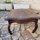 Table basse de salon ancienne bois massif