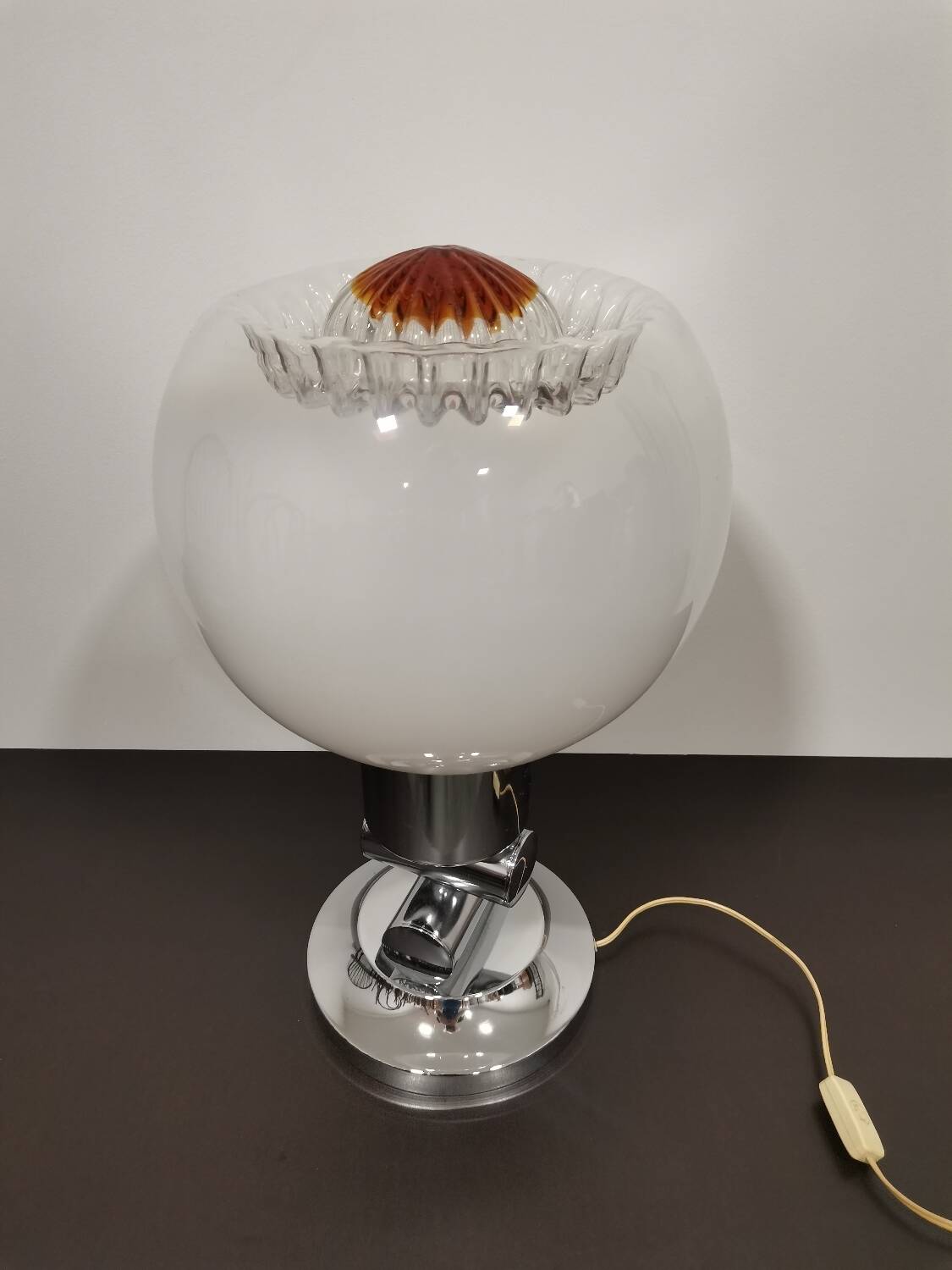 Lampe de table Mazzega, Murano, années 1970