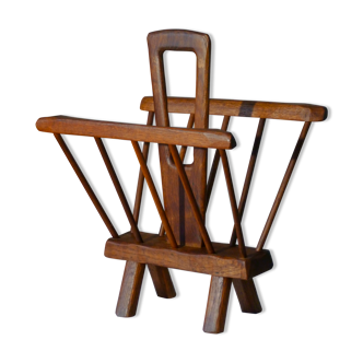 Brutalist magazine holder, 50s