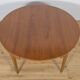 Mid-Century Round Extendable Dining Table and Chairs from McIntosh, 1960s, Set of 5
