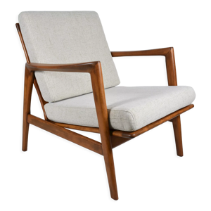 fauteuil scandinave restauré