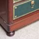 Elegant notary's cardboard box in mahogany, early 20th century.