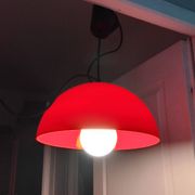 Suspension lustre vintage space age année 70