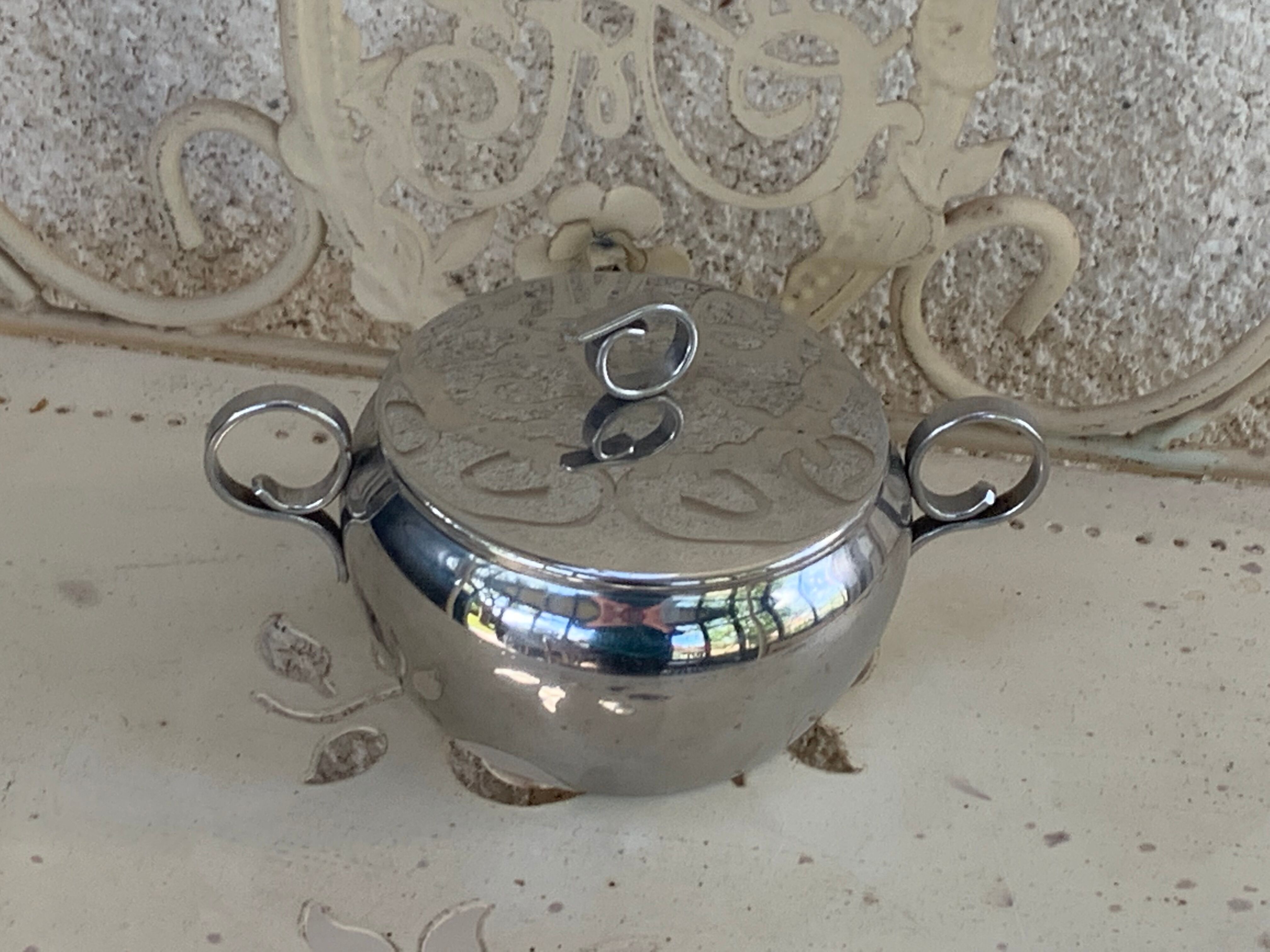 Stainless steel coffee service 18/10 létang Rémy design and vintage