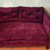 Canapé convertible banquette lit vintage