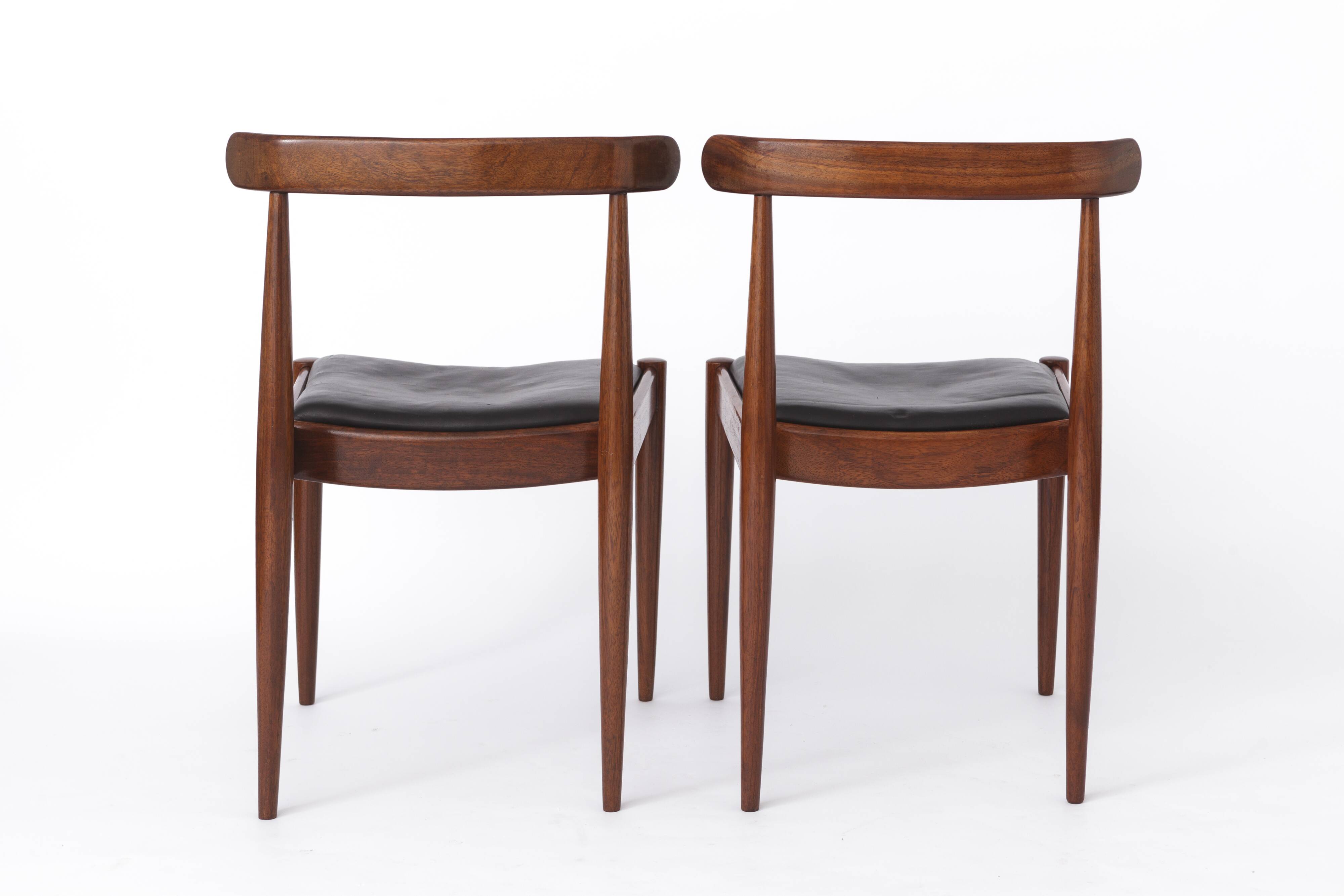 2 of 6 Vintage Chairs 1960s by Alfred Hendrickx for Belform