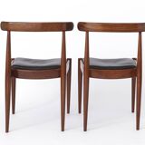 2 of 6 Vintage Chairs 1960s by Alfred Hendrickx for Belform