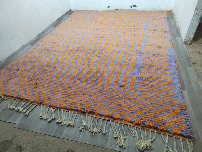 Moroccan Boujaad rug in wool, 200cm x 300cm