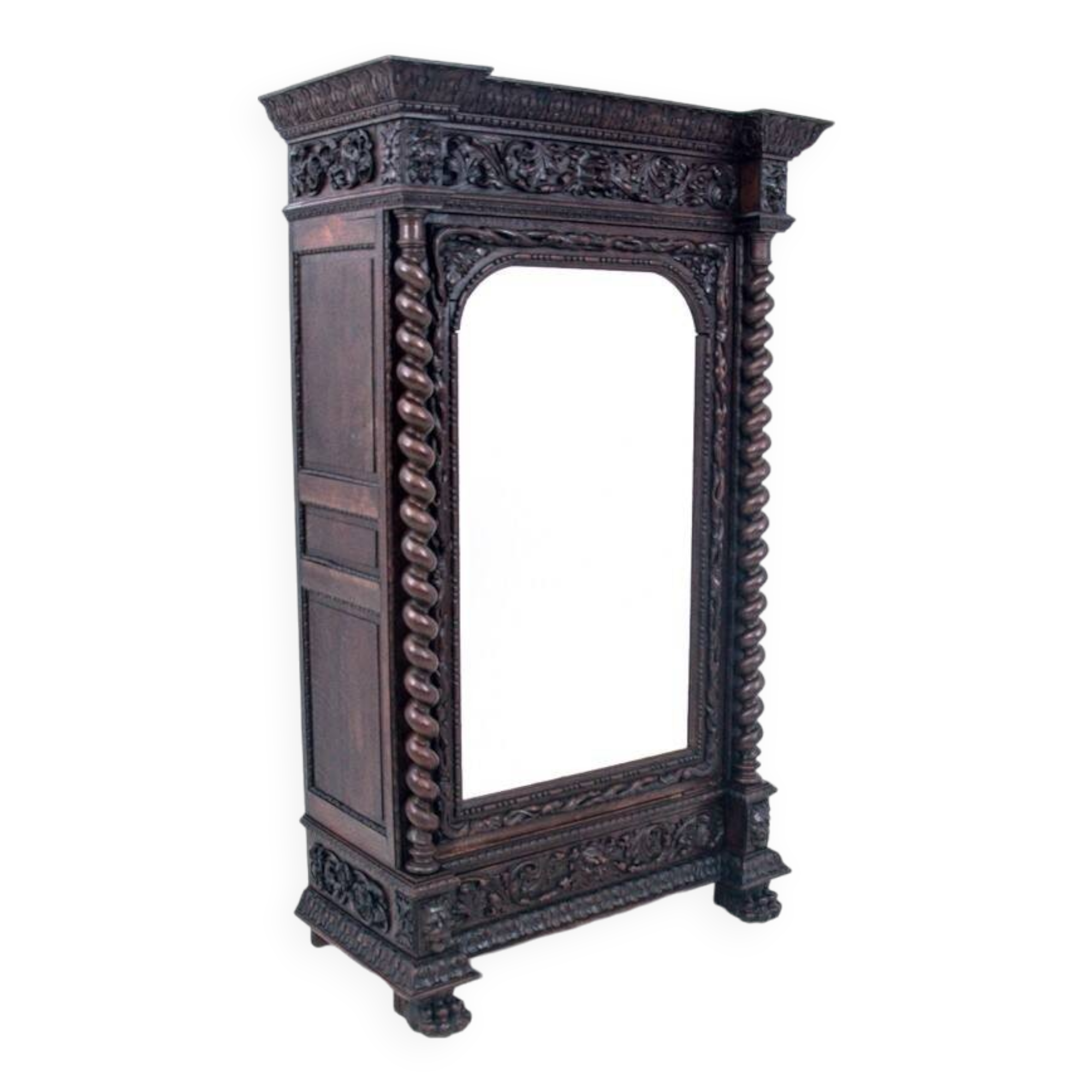 Armoire de chasse, France, vers 1890.