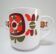 Three mugs and two cups decoration flowers design Jean-Charles Meunier 70s