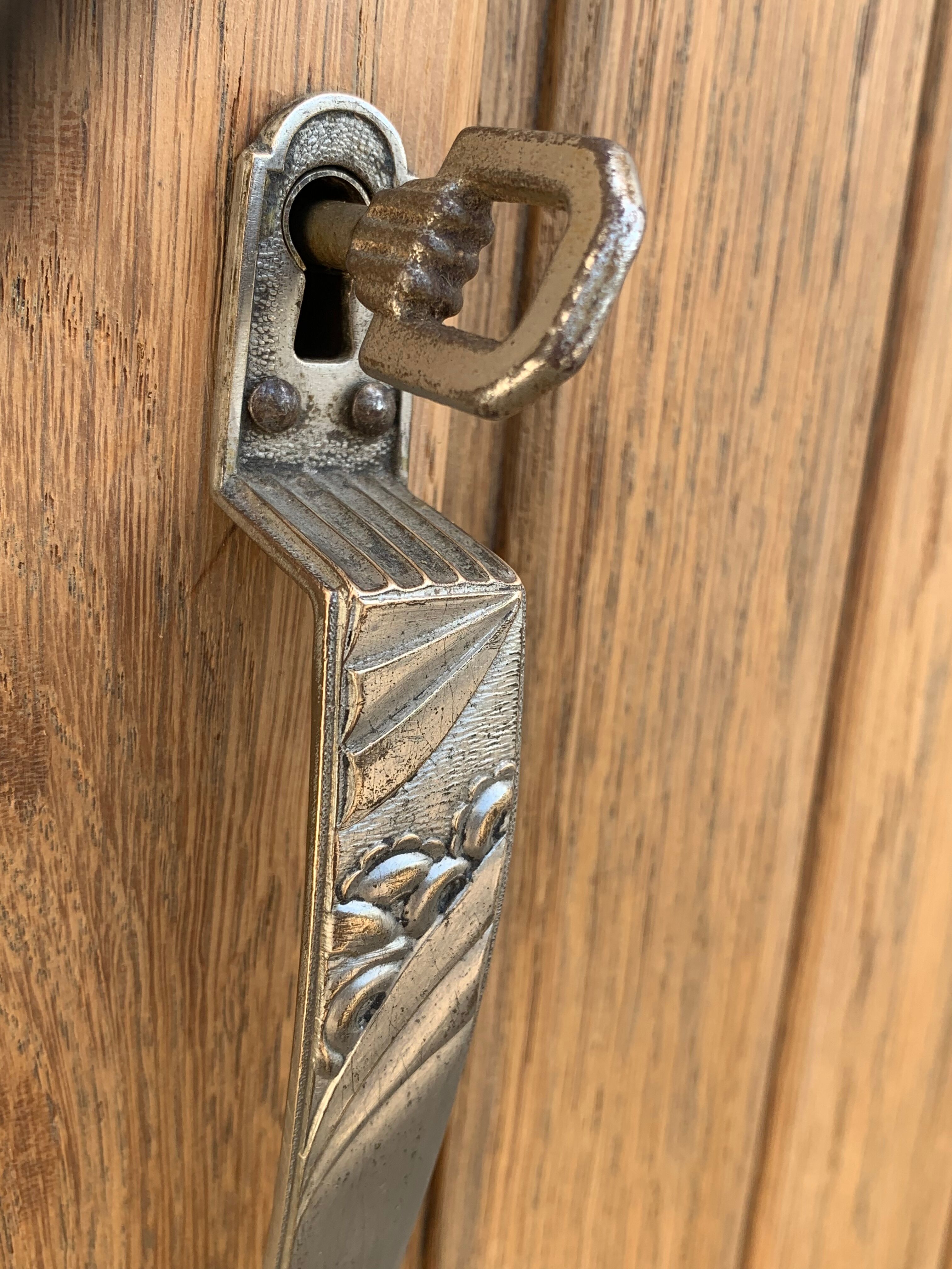 Parisian wardrobe raw wood 1920