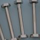 12 bolt-shaped knife rests in their original vintage box