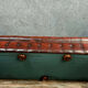 Chesterfield sofa in burgundy upholstered leather circa 1920