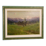 Antique landscape signed G. Mariani from 19th century