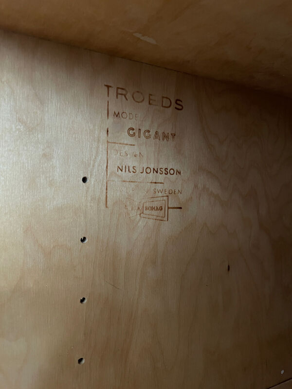 Enfilade scandinave en teck Gigant – Nils Jonsson pour Hugo Tr