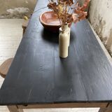 Black pine farm table 250 cm