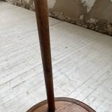 French tripod oak stool 50