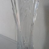 Cut crystal vase