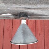 Old workshop / factory ceiling lamp - Industrial decoration - 1950