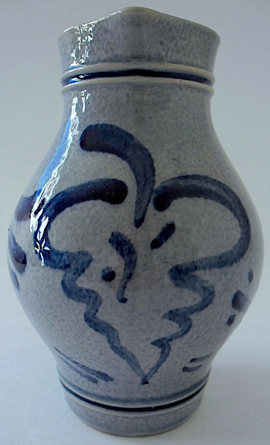 German salt sandstone pitcher decorated with stylized pampres