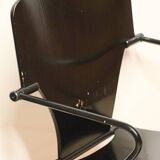 Series of 6 minimalist chairs model "EGOA 300" by Josep Mora