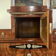 Secrétaire à abattant néoclassique en acajou, vers 1780