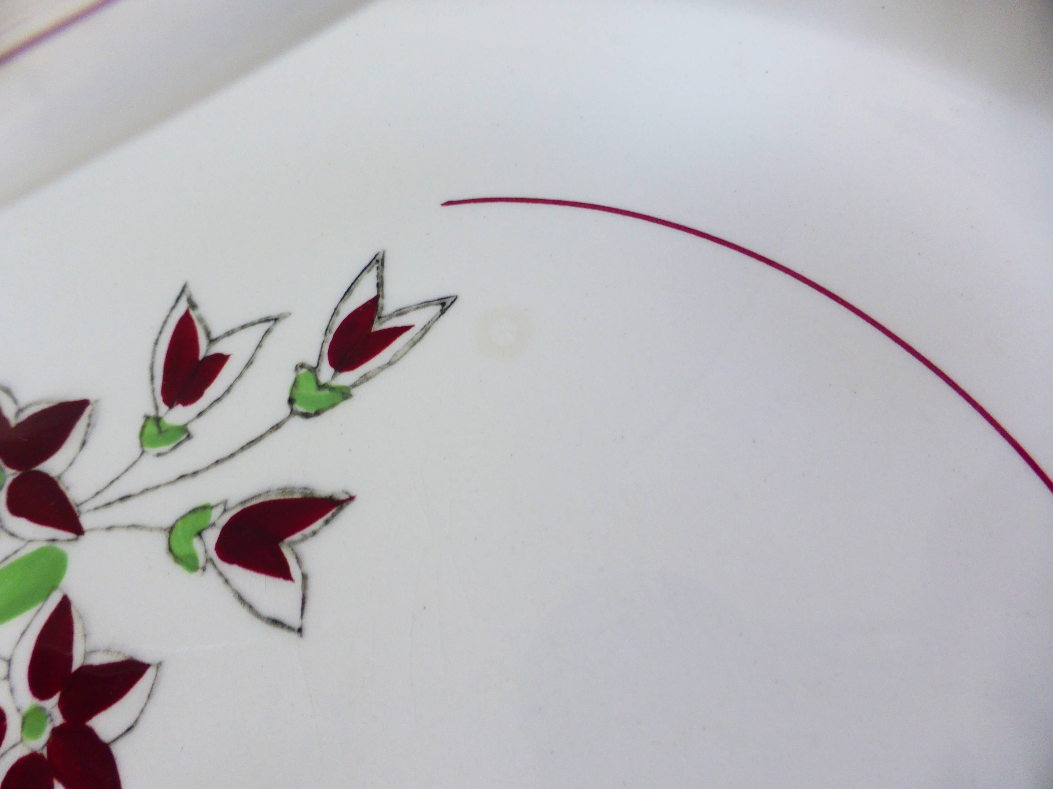 5 flat plates from Salins 210646