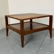 Scandinavian Danish Teak & Formica Coffee Table, 1950s