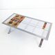 Table basse en carreaux de céramique de Jean Gregorieff pour Roche Bobois, années 1970