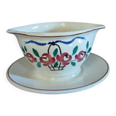 Saucière ancienne en Terre de fer Longchamp