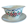 Antique sauce boat in Longchamp ironstone.