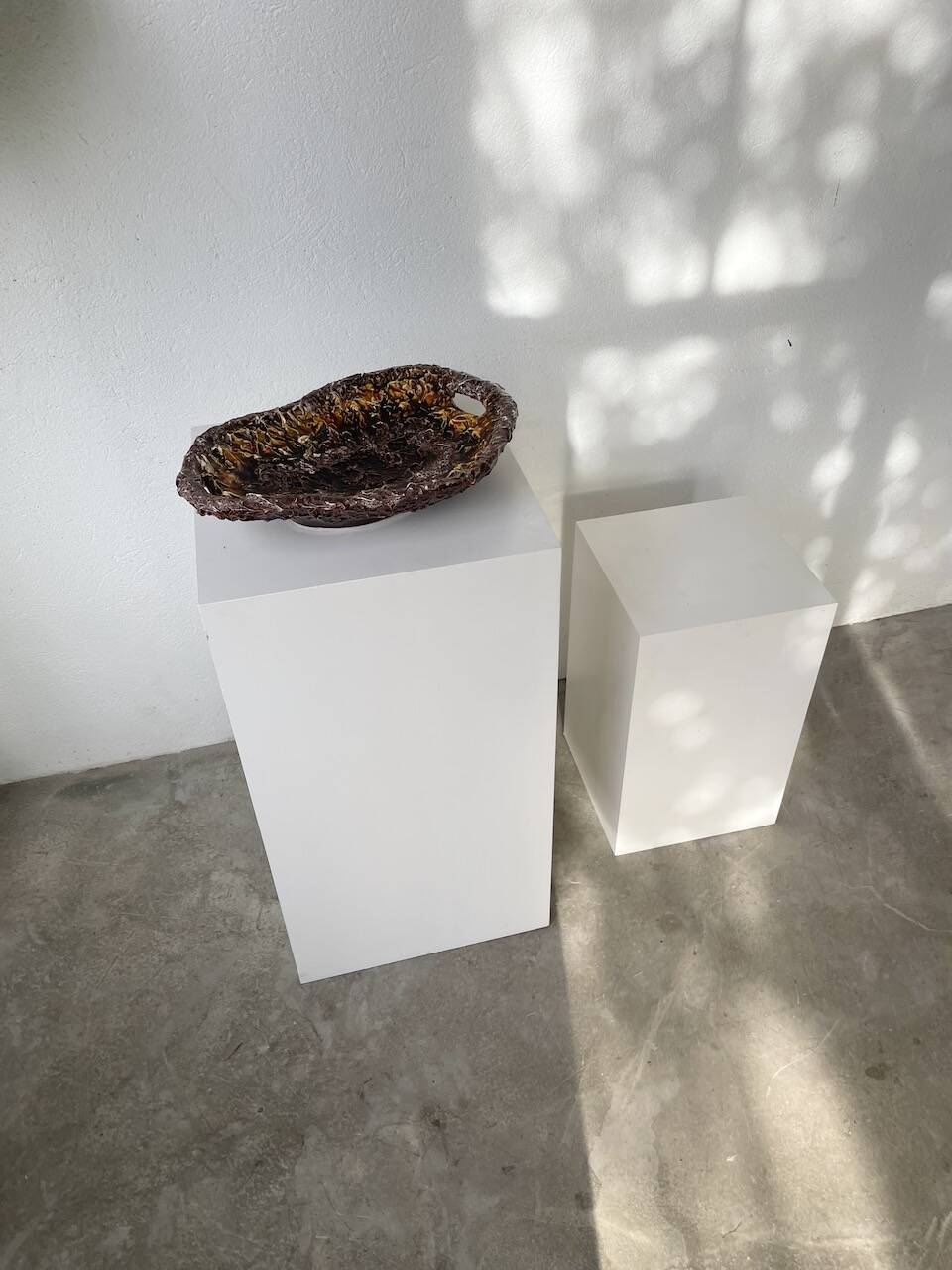 Plat en céramique fatlava Vallauris