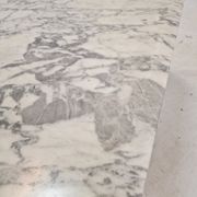 Table basse en marbre italien années 1970