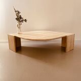 Table basse en travertin