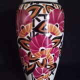 Keller & Guérin Luneville - Art Deco vase model "Pergola"