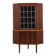 Corner display cabinet, rosewood veneer, Denmark 1970s