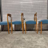 Vintage Scandinavian teak chairs 1960