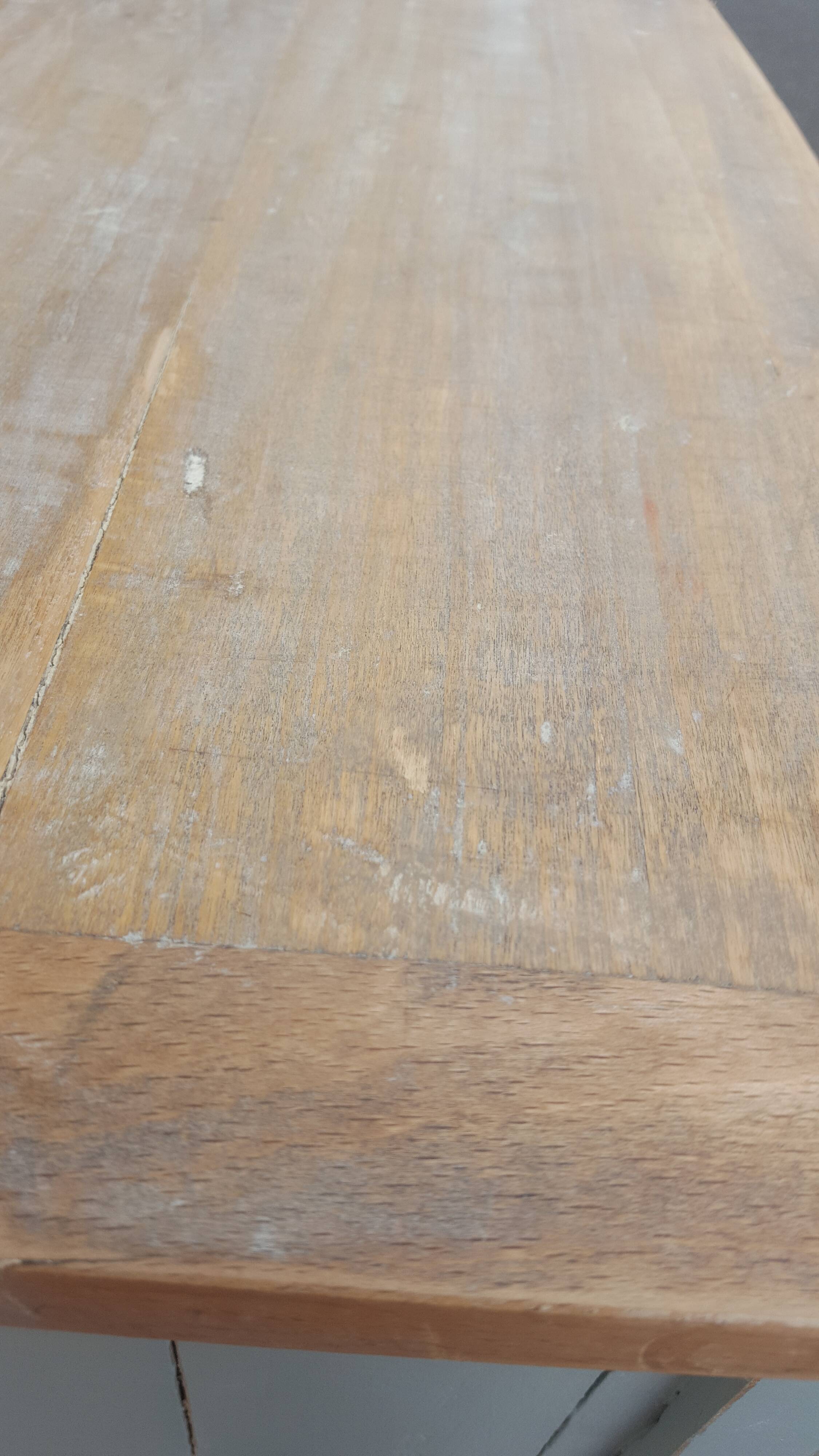 Parisian buffet wood and pastel