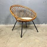 Fauteuil en rotin Rohe Nordwolde