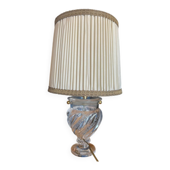 "Bamako" lamp in Lalique crystal France - Vintage around 1970