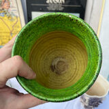 Vase The potters of Accolay in ceramic 1960