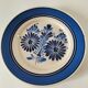 Assiette HB Quimper décor floral années 60-70